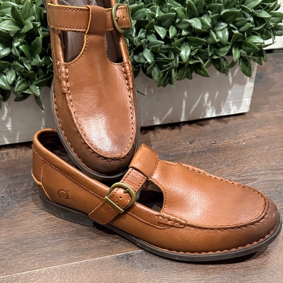 Børn Miki T-Strap Flat Mary Jane Loafers with Buckle Size 8 - Picture 9 of 9
